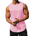 Camiseta esportiva de secagem rápida, sem mangas, perfeita para o verão.
