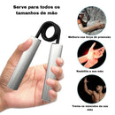 Equipamento de treino de força de preensão de metal de 50 libras a 300 libras, exercitador de antebraço.